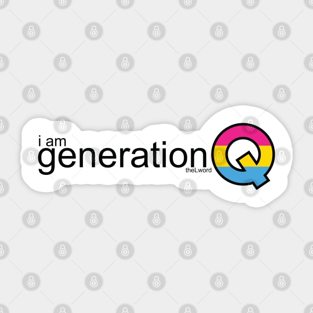 Generation Q Pan Sticker by Sepheria